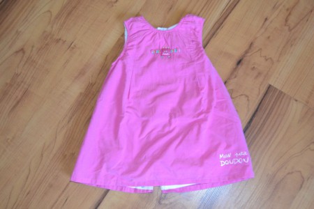 robe "Compagnie des petits" doublée 12 mois : 7€